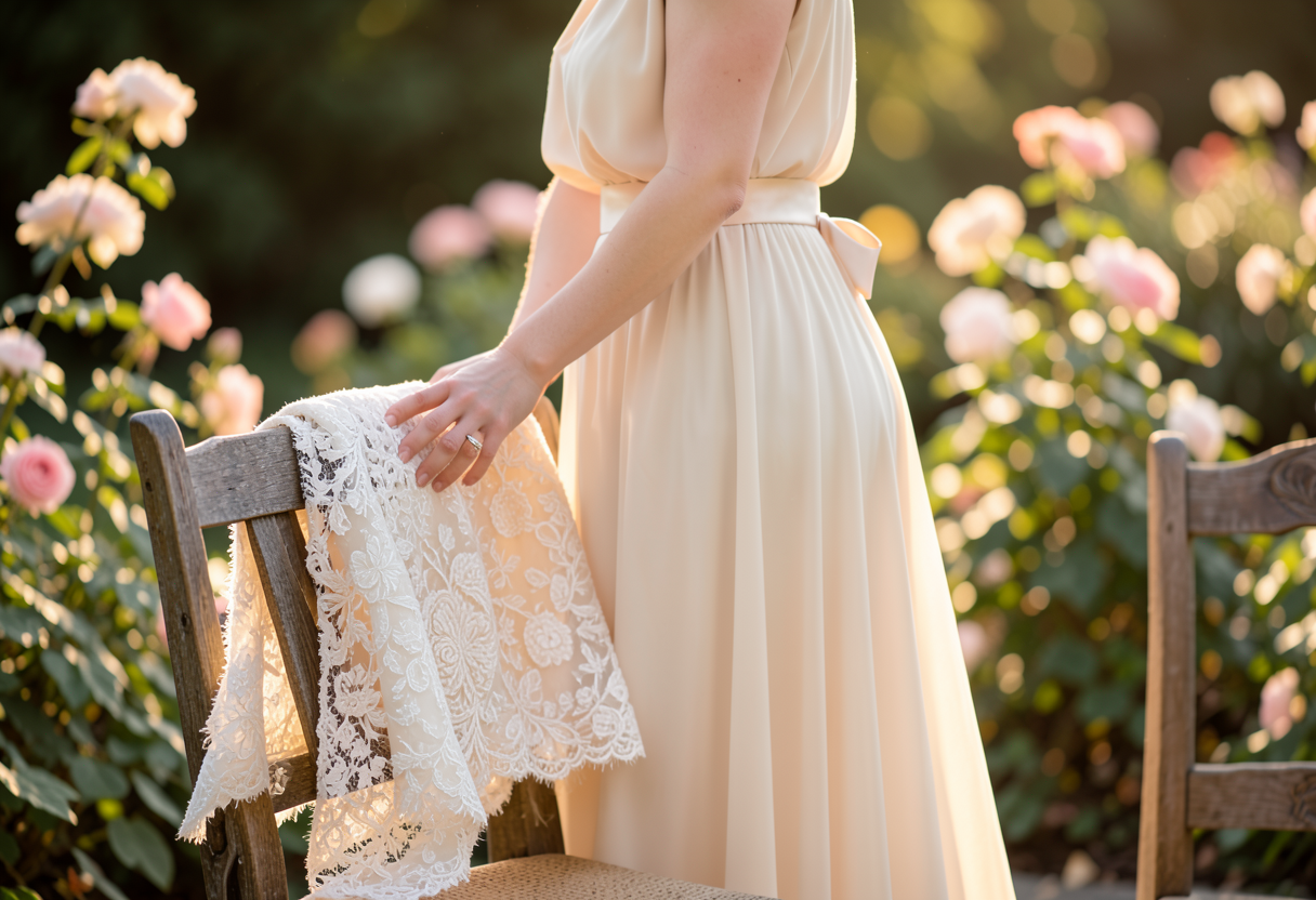 Read more about the article Selección Perfecta de Vestidos de Invitadas para Bodas